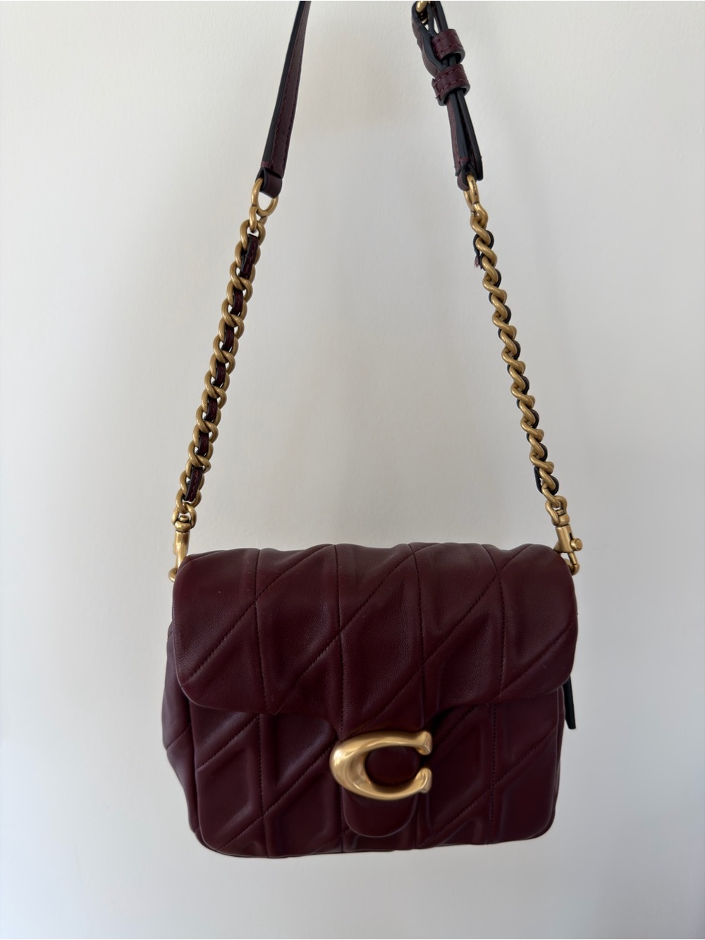 Coach Quilted Times Square Tabby